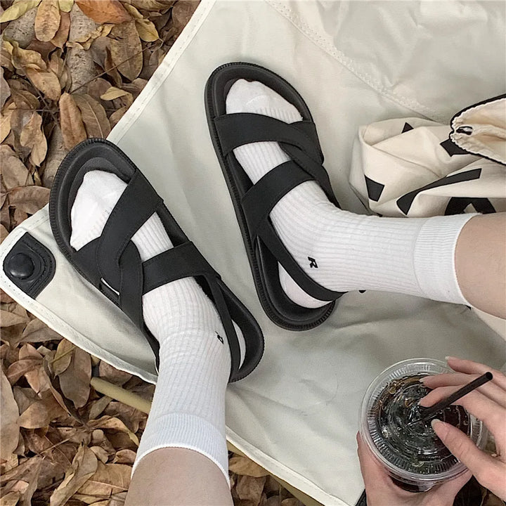 Trendy Platform Sandals in Korean Style for Women – Alina