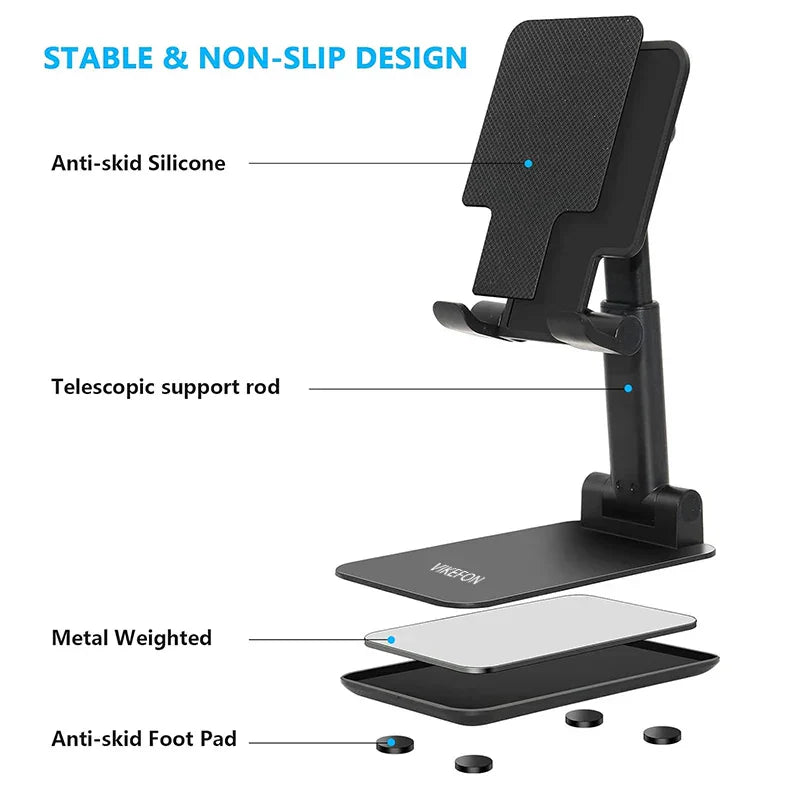 Foldable Phone and Tablet Holder - FlexStand