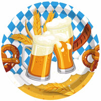 Engangsfestservise sett i Oktoberfest-design – WeizenFreude Oktoberfest 2025