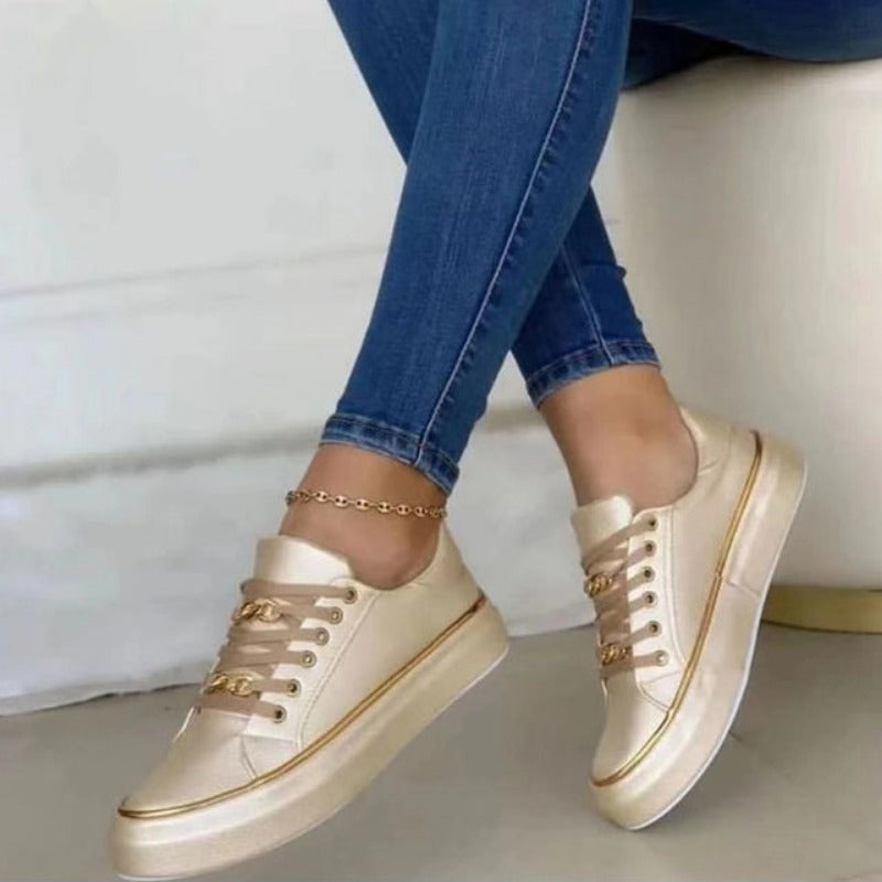 Behagelige slip-on damesneakers i fritidsstil – Melina