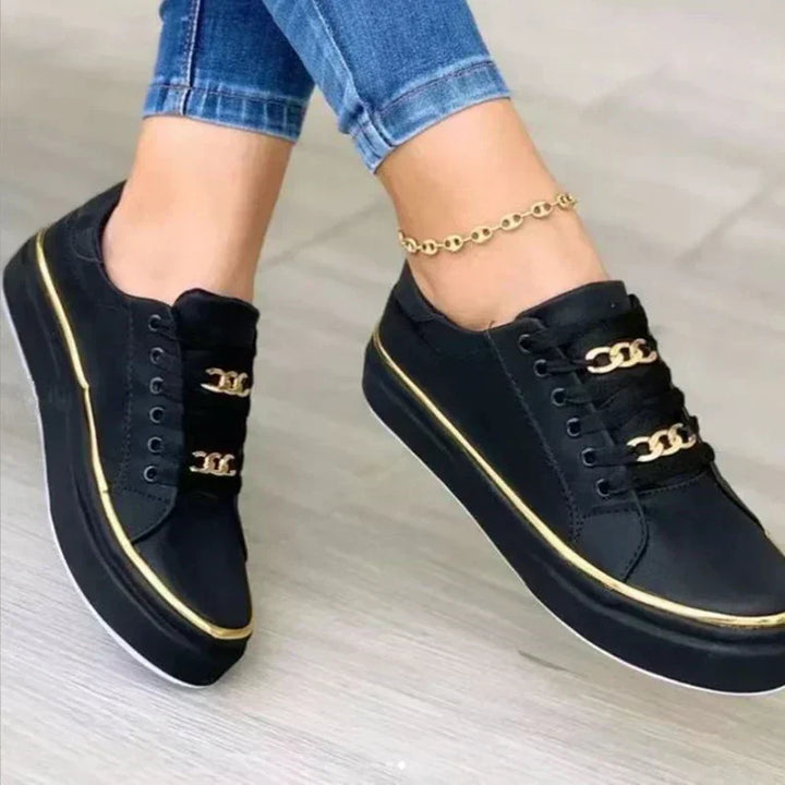 Behagelige slip-on damesneakers i fritidsstil – Melina