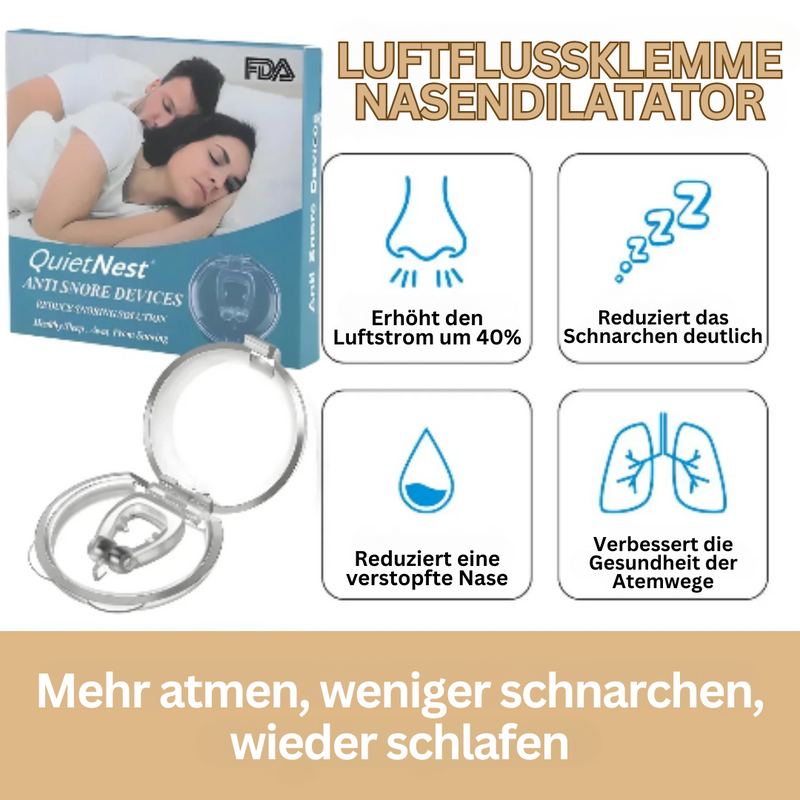 Anti-Snoring Nose Clip – SilentBreathe