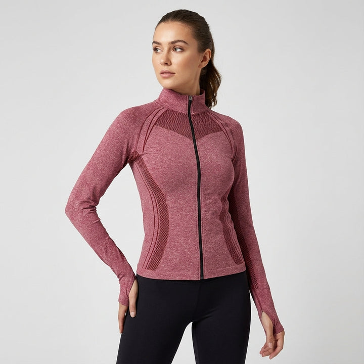Slim Fit Sportjacke Mit Reißverschluss - Jasmine