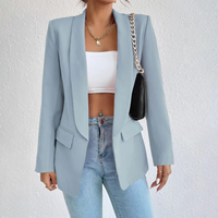 Office women's blazer made of polyester-cotton - Emma