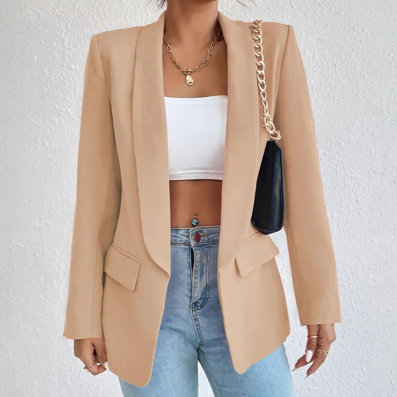 Office women's blazer made of polyester-cotton - Emma