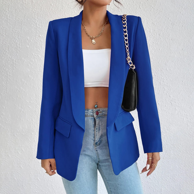 Office women's blazer made of polyester-cotton - Emma
