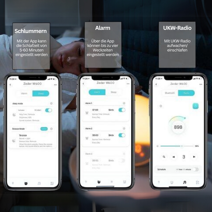 Intelligent oppvåkningslys med app – Soluna