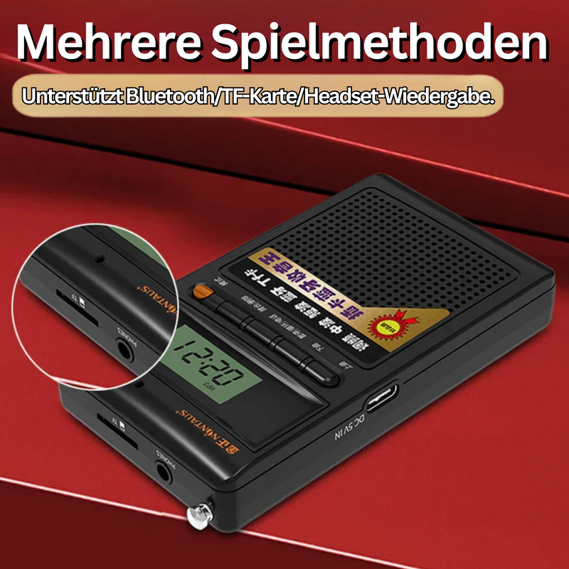 Bærbar Bluetooth-radio og MP3-spiller - SoundPocket Mini