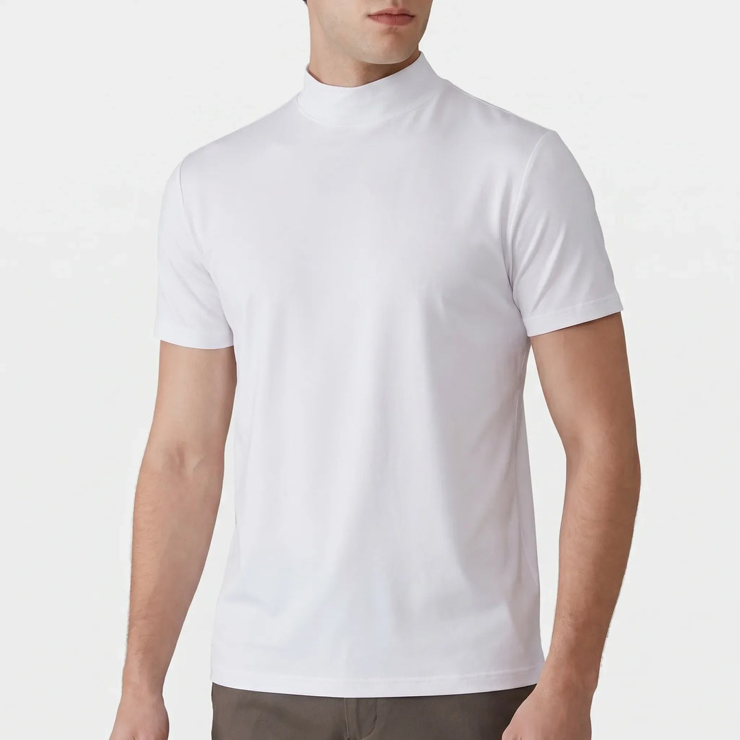 Athletic Shirt with Stand-Up Collar 6