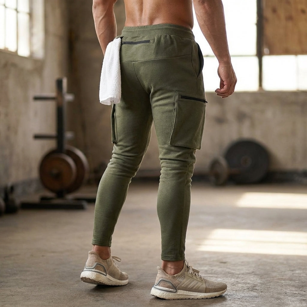 Sportliche Tapered Trainingshose - Ernest