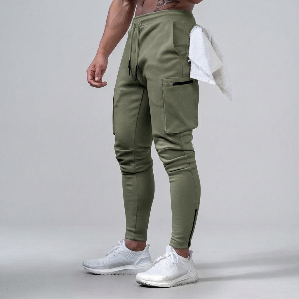 Sportliche Tapered Trainingshose - Ernest
