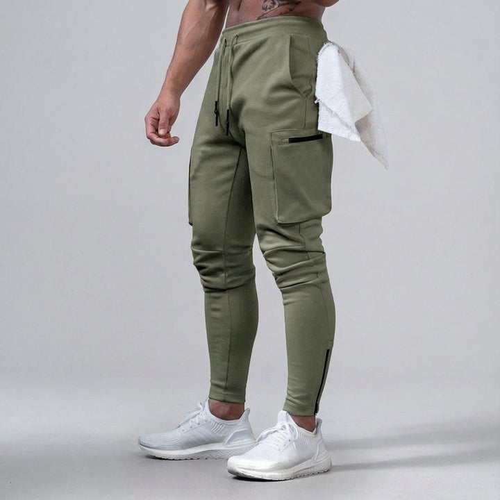 Sportliche Tapered Trainingshose - Ernest