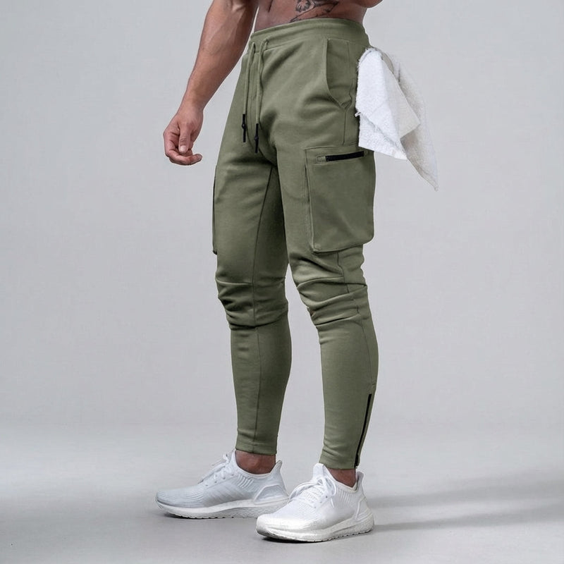 Sportliche Tapered Trainingshose - Ernest
