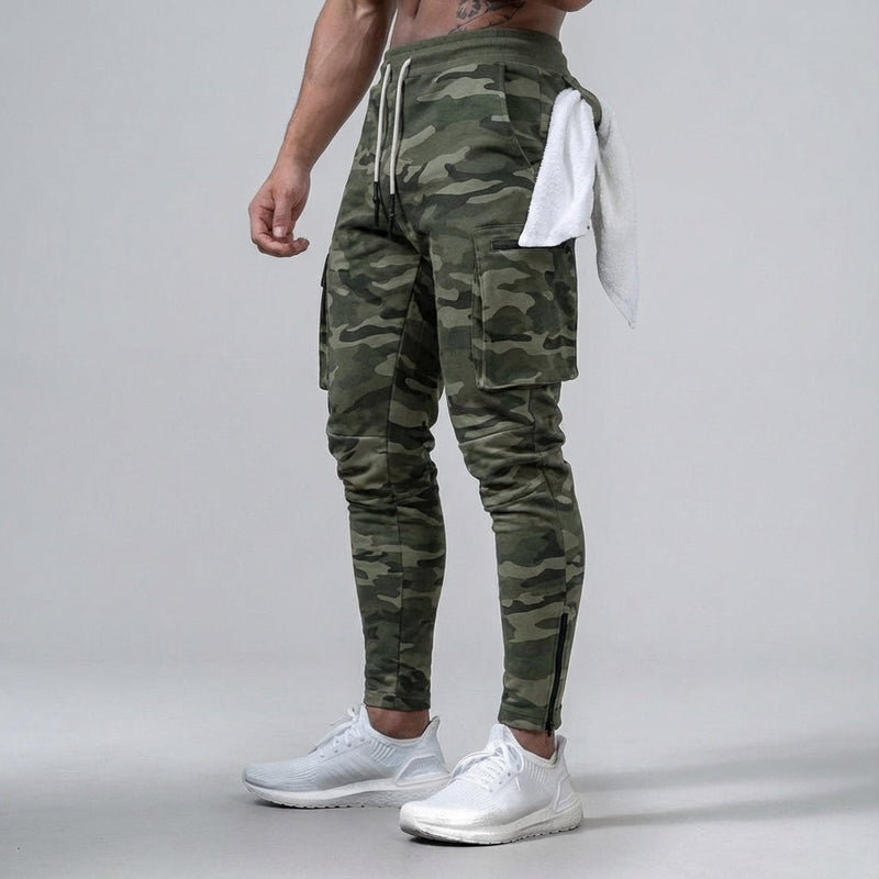Sportliche Tapered Trainingshose - Ernest