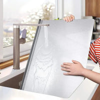 Stainless Steel Cutting Board with Non-Slip & Raised Edge - SteelEdge