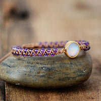 Pulsera de sanación de amatista - Serenya