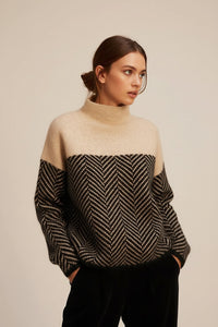 Strickpullover Mit Stehkragen - Felina