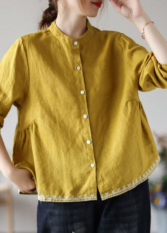Women's Embroidered Autumn Top – Yara