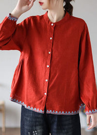 Women's Embroidered Autumn Top – Yara