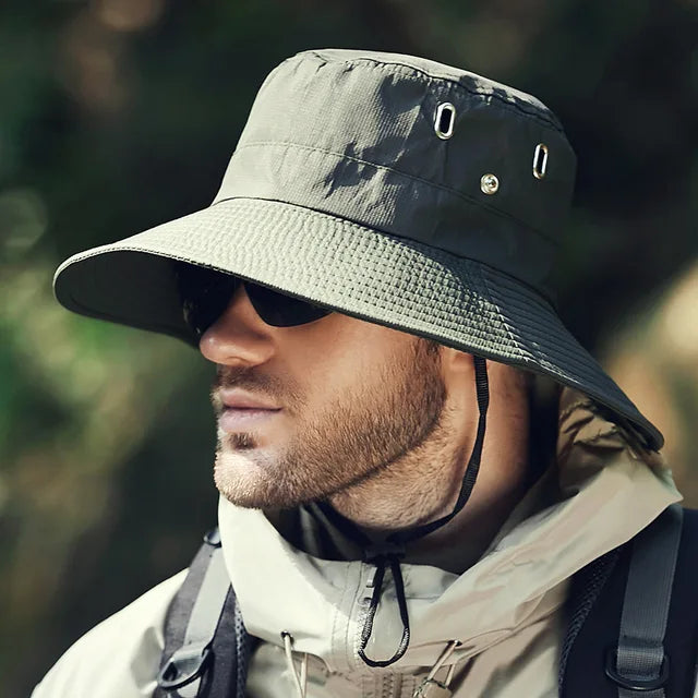 Herre sommer fiskerhatt med UV-beskyttelse – Bram