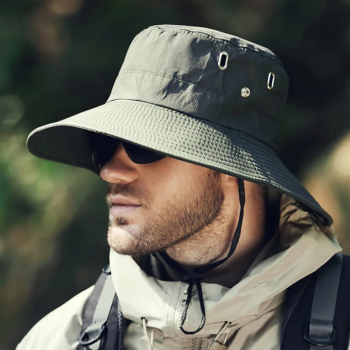 Herre sommer fiskerhatt med UV-beskyttelse – Bram