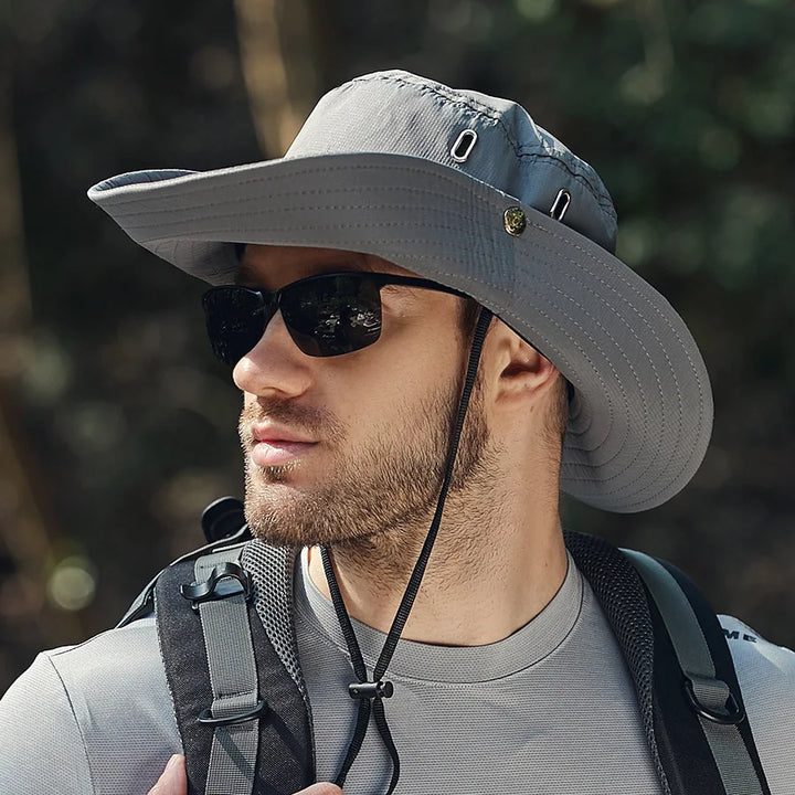 Herre sommer fiskerhatt med UV-beskyttelse – Bram