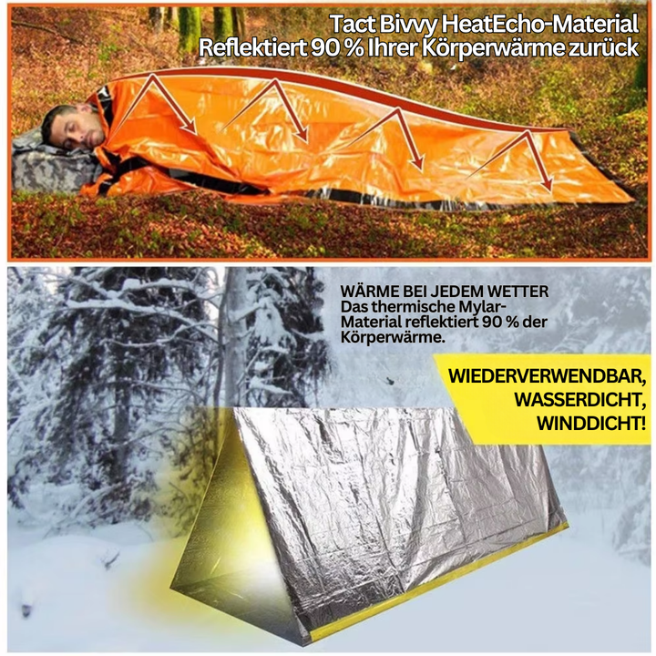 Waterproof Emergency Sleeping Bag – SurvivalShield Bivy