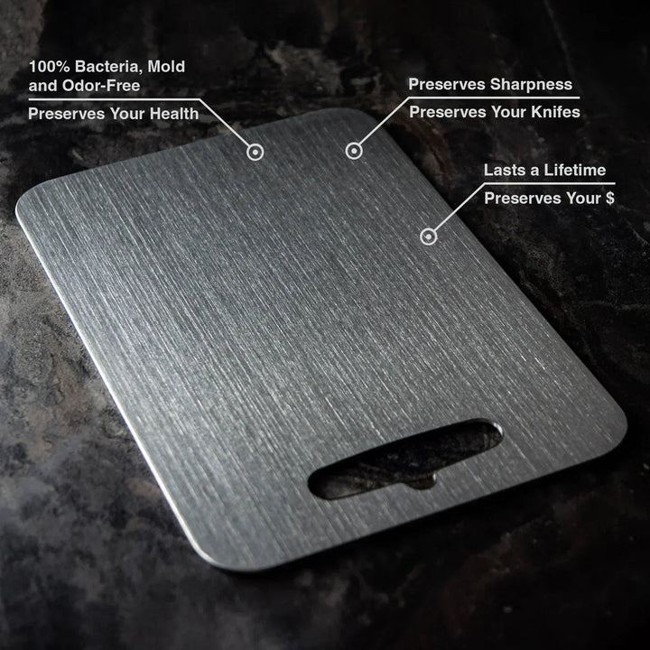 Titan skjærebrett uten BPA eller mikroplastikk - PureSteel