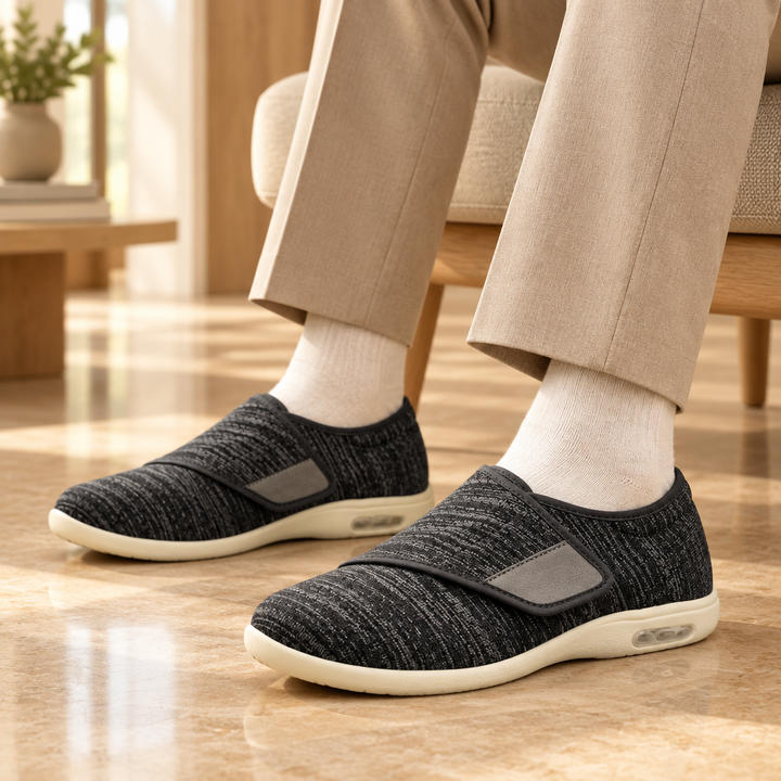 Flexible Klettschuhe für Damen und Herren – ComfortEase