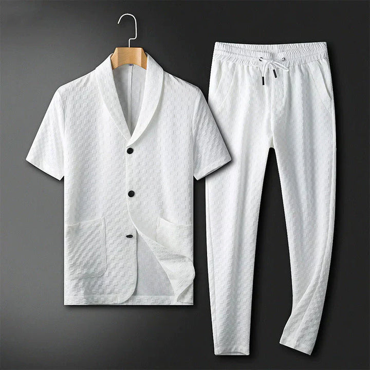 Conjunto de verano de negocios moderno y cómodo para hombres – Timothy