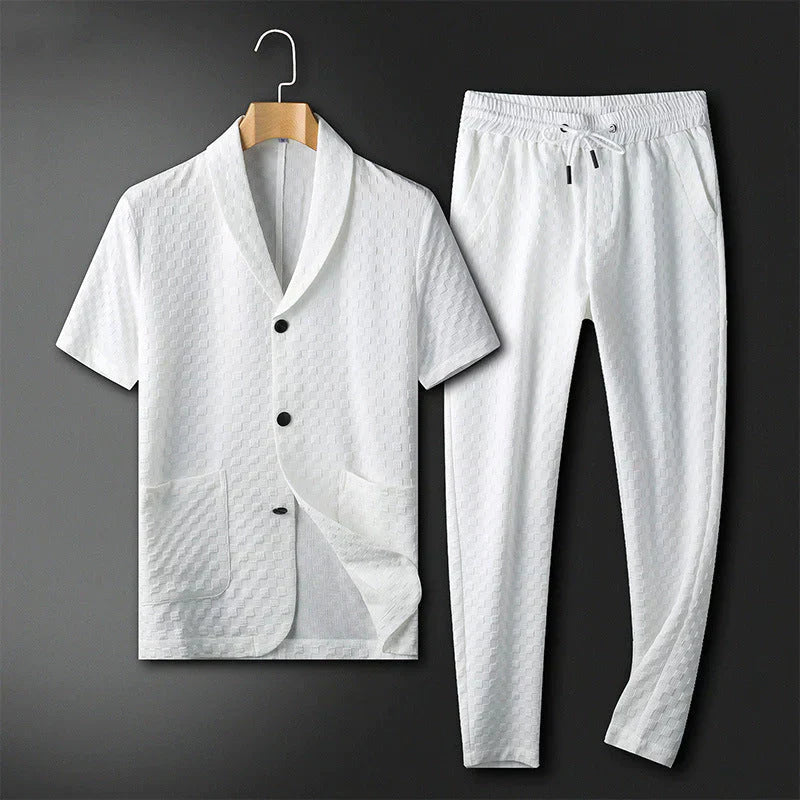 Conjunto de verano de negocios moderno y cómodo para hombres – Timothy