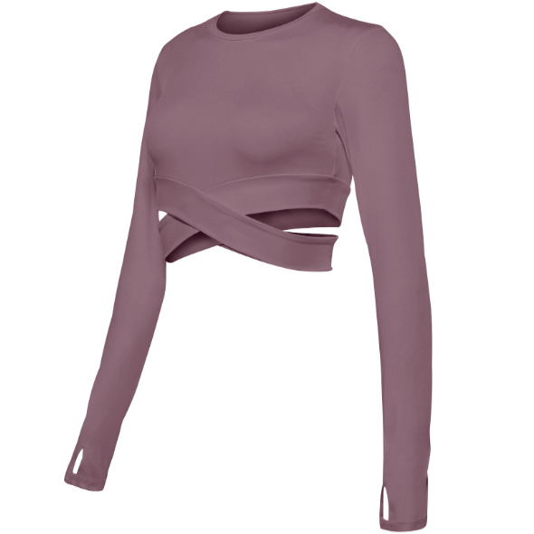 Sømløs Pilates- og Yoga-top – Sophia