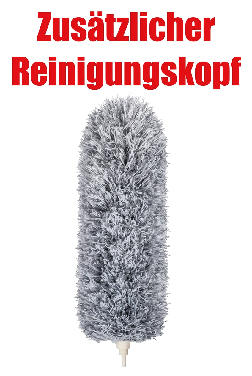 Extendable Microfiber Duster | Extra Long Reach | Flexible Head | Washable