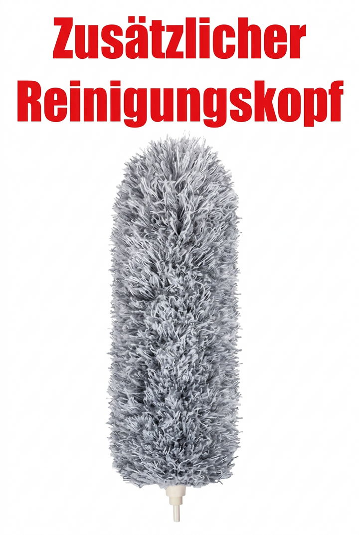 Extendable Microfiber Duster | Extra Long Reach | Flexible Head | Washable