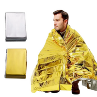 Multifunctional Emergency Blanket and Insulation Blanket - ThermaShield Poncho