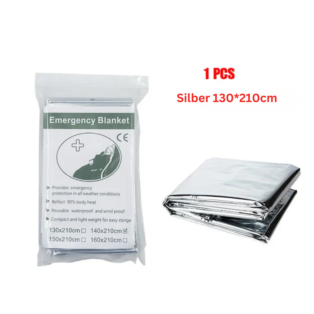 Multifunctional Emergency Blanket and Insulation Blanket - ThermaShield Poncho