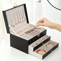 Luxurious Multi-layer Jewelry Box – EleganceBox