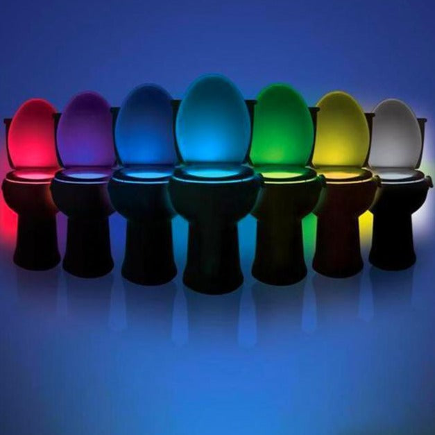 Motion Control Toilet Night Lamp - GlowBowl