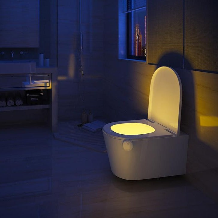 Motion Control Toilet Night Lamp - GlowBowl