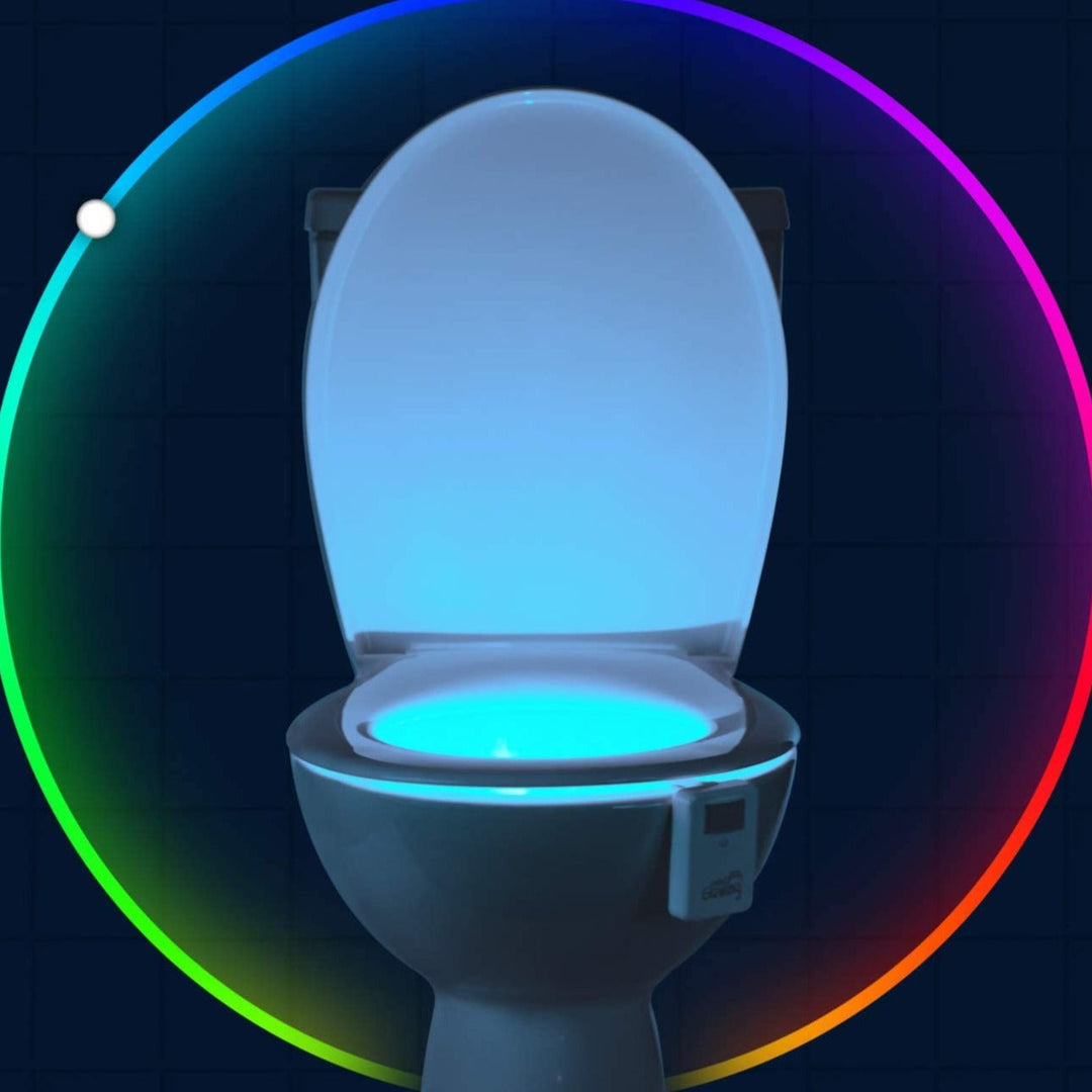 Motion Control Toilet Night Lamp - GlowBowl