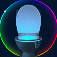 Motion Control Toilet Night Lamp - GlowBowl