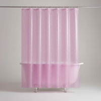 Transparenter Duschvorhang EVA - LumiCurtain
