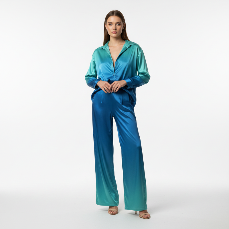 Trendige Ombre-Outfit-Kombination - Theresa