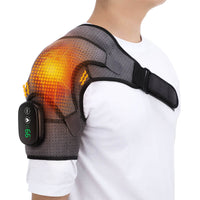 Bærbar skuldermassasjeapparat med varmebehandling – ThermoFlex Pro
