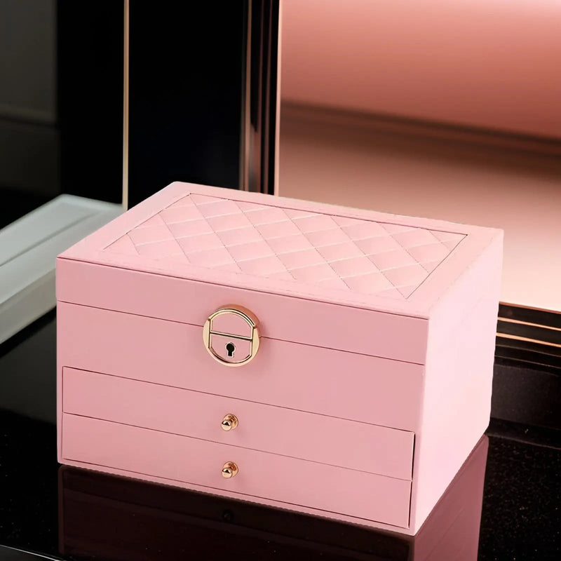 Luxurious Multi-layer Jewelry Box – EleganceBox