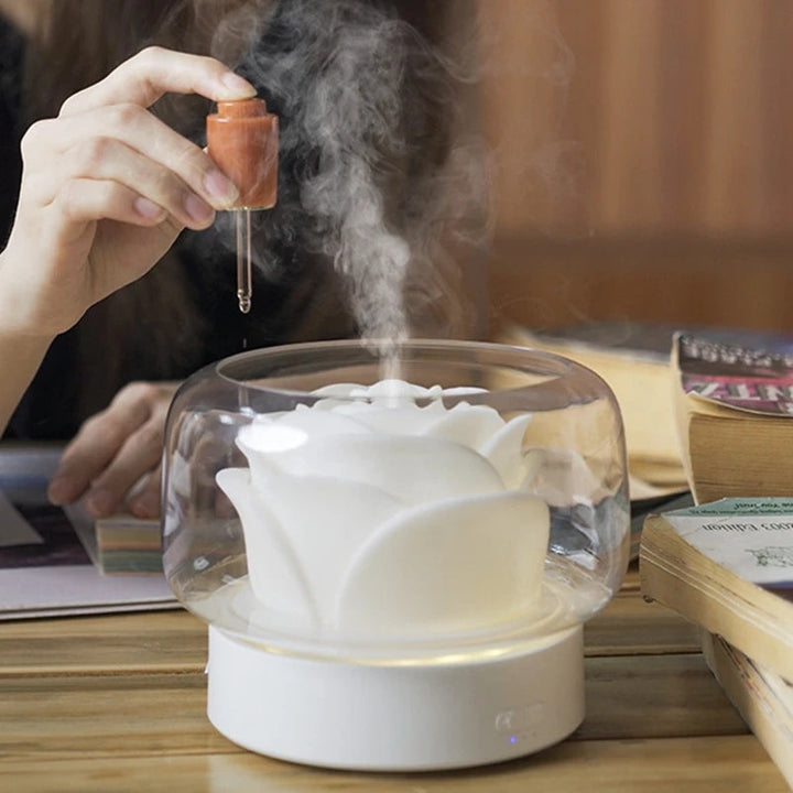 Luxury Aroma Diffuser with LED Lighting – AromaGlow