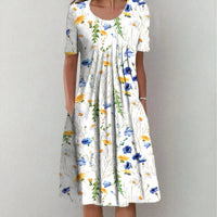 Stylish Cotton Dress for Women - Lena