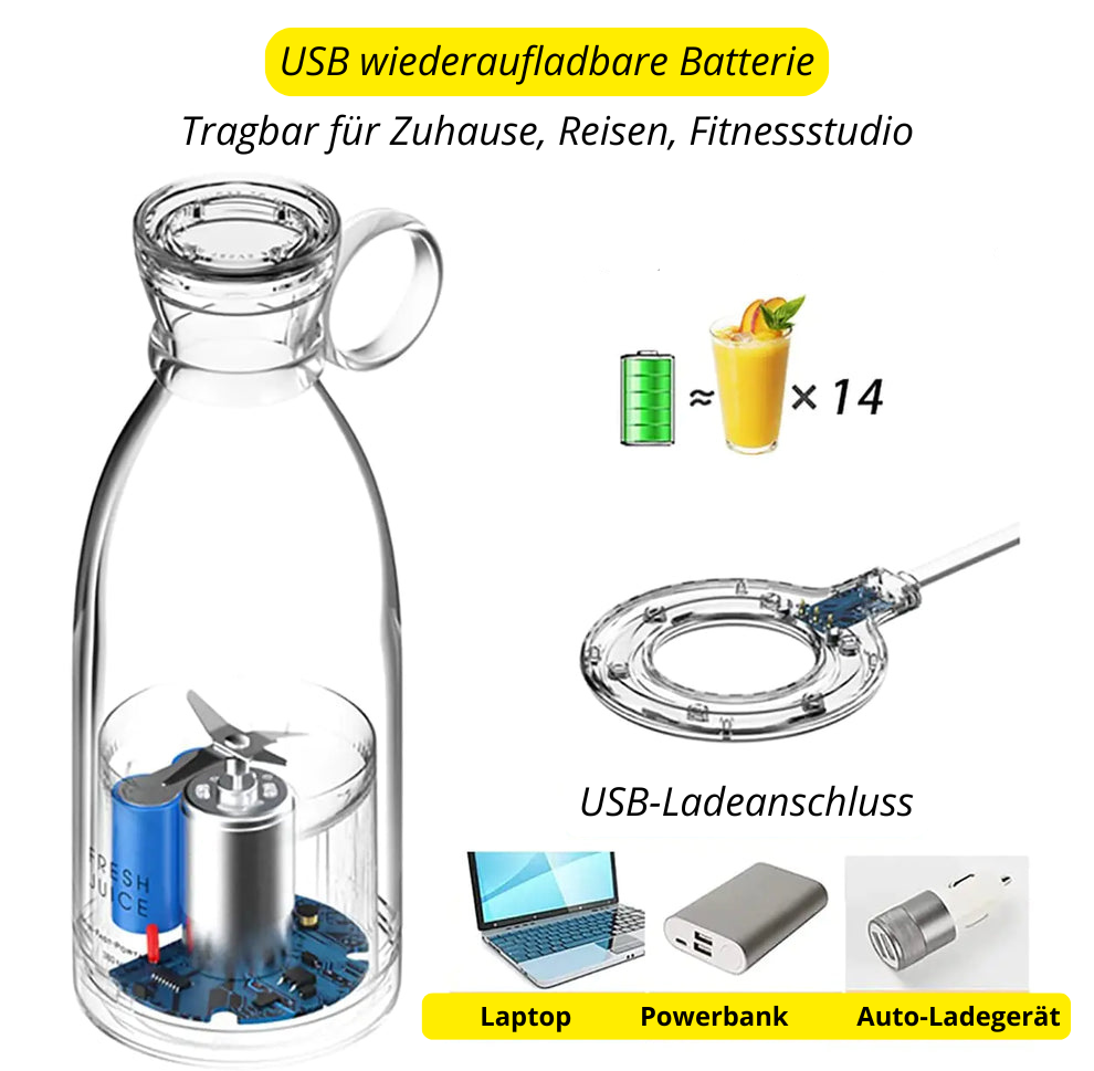 Bærbar blender til farten - SmoothEase