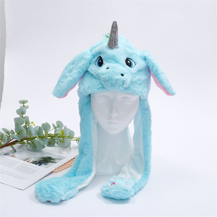Sød hue med bevægelige ører – BunnyBounce Hat