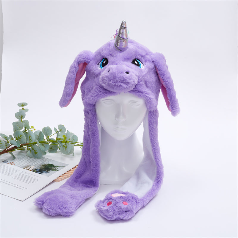 Sød hue med bevægelige ører – BunnyBounce Hat